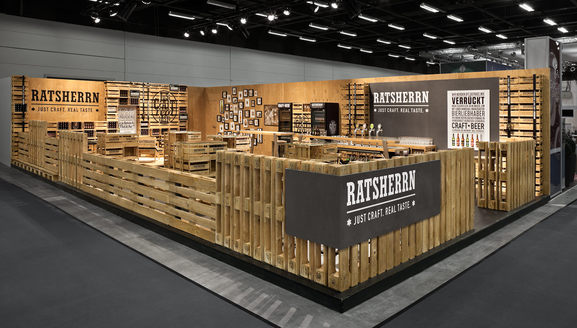 Messe Design Live Kommunikation Hamburg Internorga Ratsherrn Corporate Architecture Messestand Going Places EventLabs