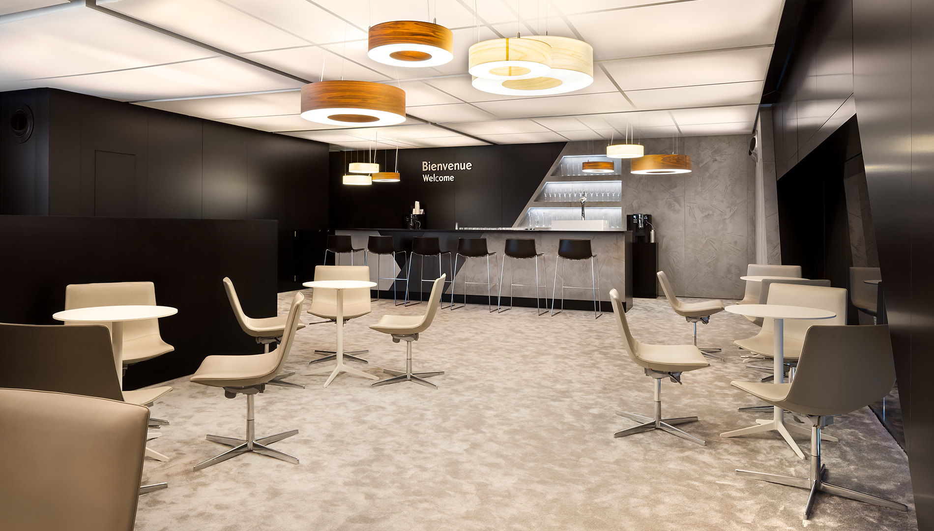 Messe Design Live Kommunikation Paris Motorshow Auto Opel Lounge Bar Going Places EventLabs