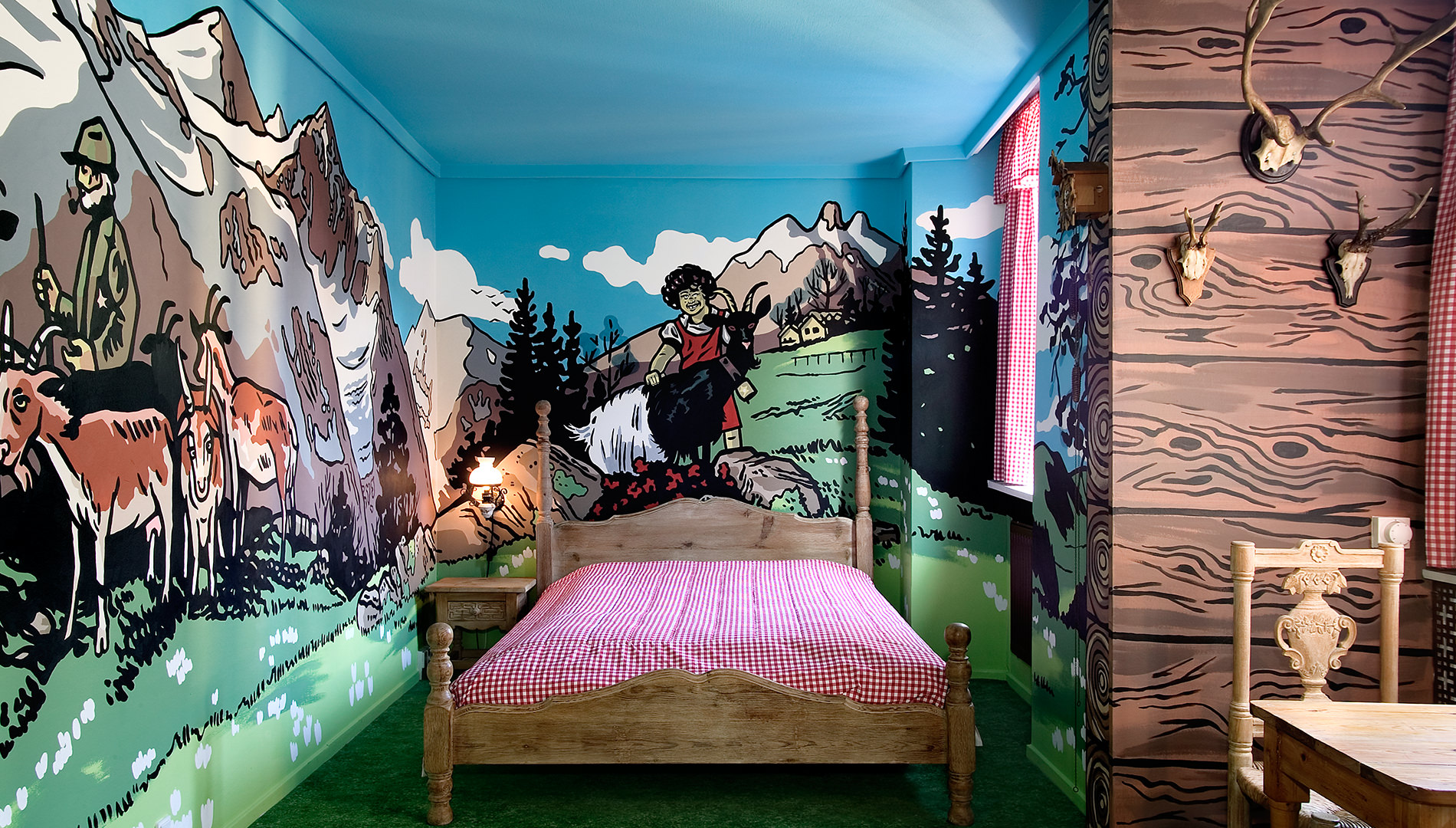 Messe Design Live Kommunikation Kopenhagen Hotel Fox Hotelzimmer Bett Going Places EventLabs