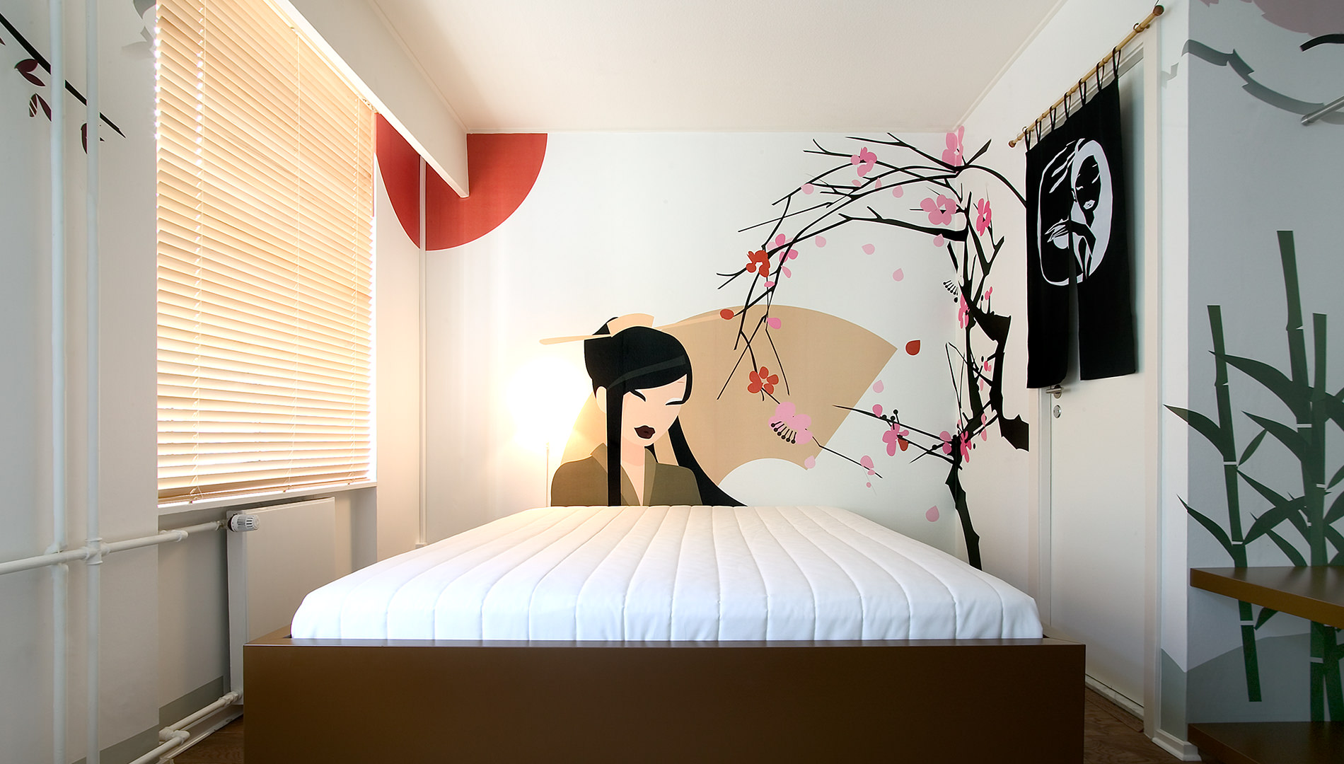 Messe Design Live Kommunikation Kopenhagen Hotel Fox Hotelzimmer Bett Going Places EventLabs